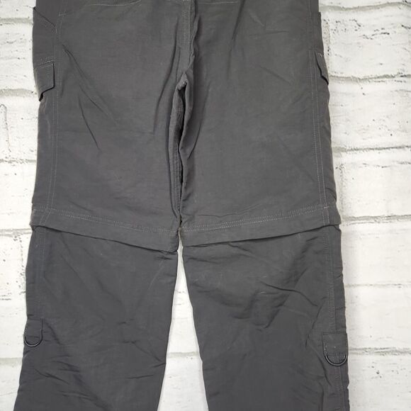 The North Face Women's Paramount Peak Convertible Rollup Pant Nylon GRAY 2 Short - Picture 4 of 13